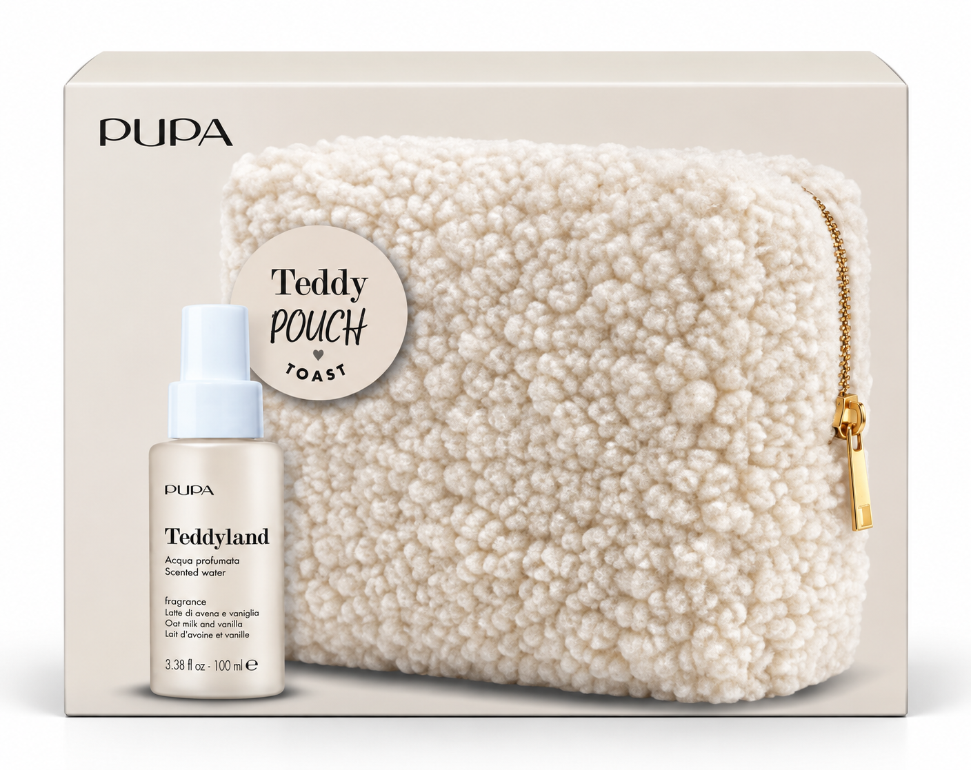 TeddyLand - Trousse Beige - PUPA MILANO