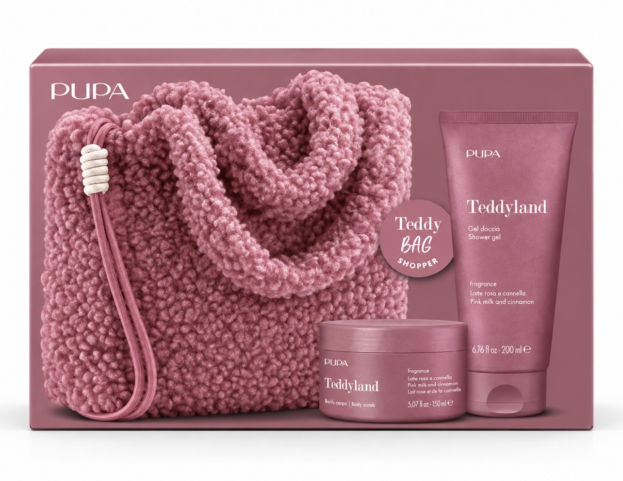 TeddyLand - Sac à bandoulière Framboise - PUPA MILANO