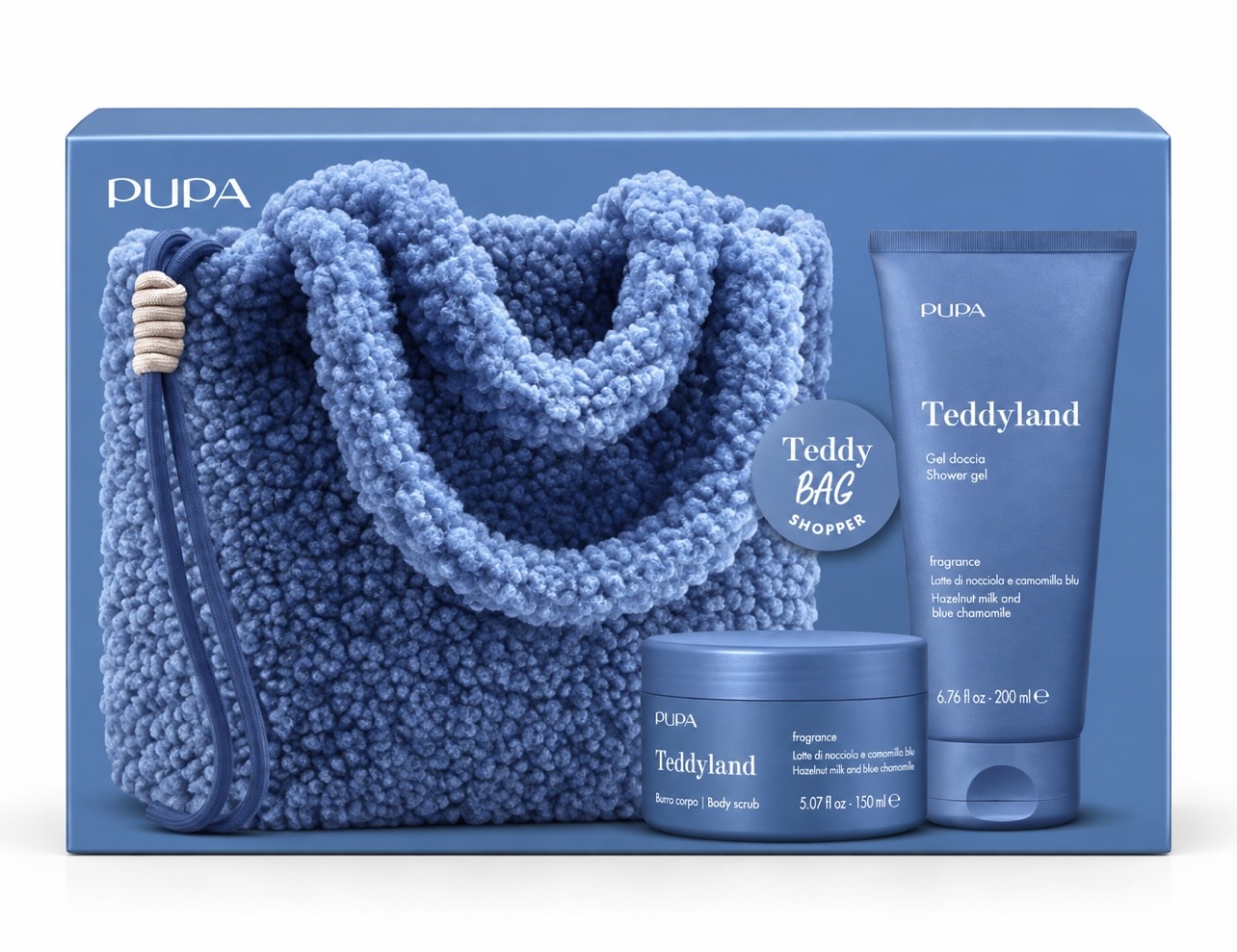 TeddyLand - Sac à bandoulière Bleu - PUPA MILANO