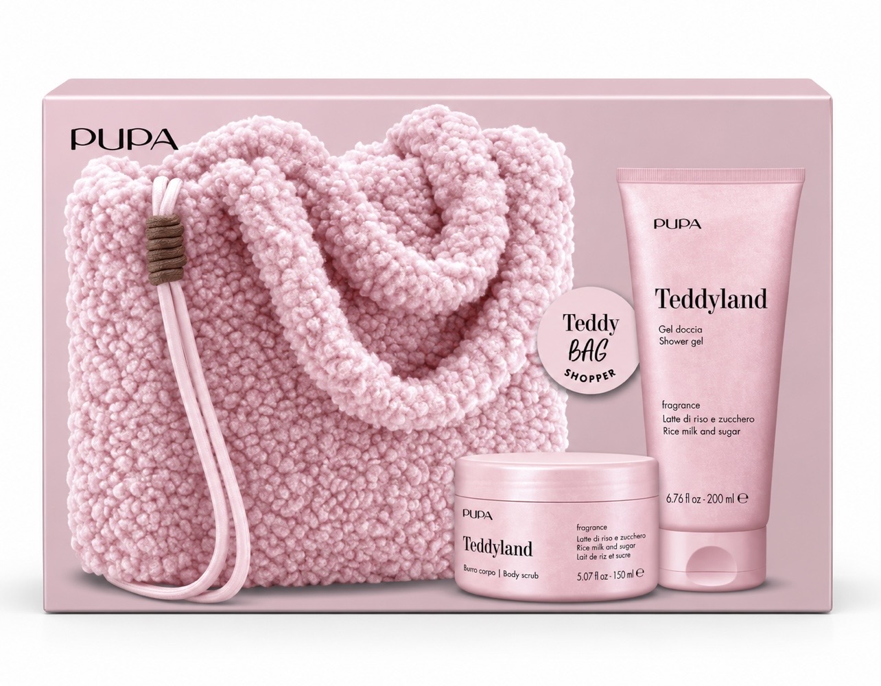 TeddyLand - Sac à bandoulière Rose - PUPA MILANO