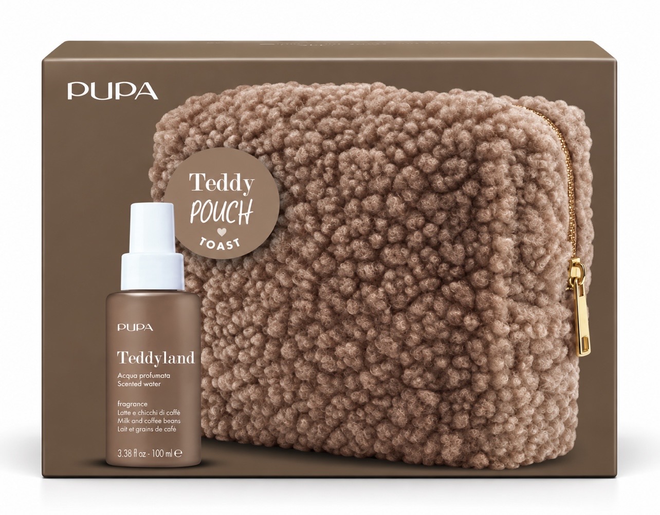 TeddyLand - Trousse Brun - PUPA MILANO