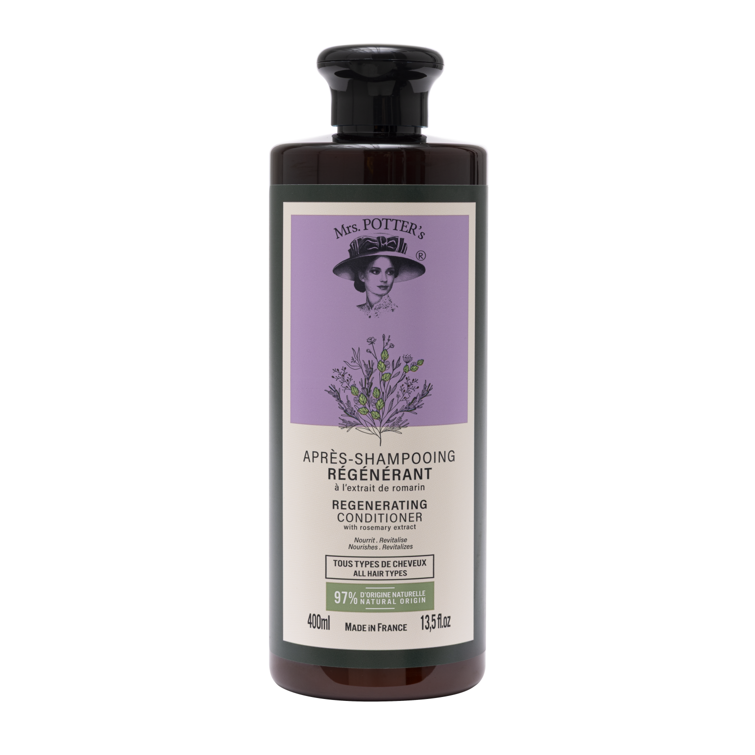 Après-shampooing régénérant à l’extrait de romarin - Mrs. Potter's